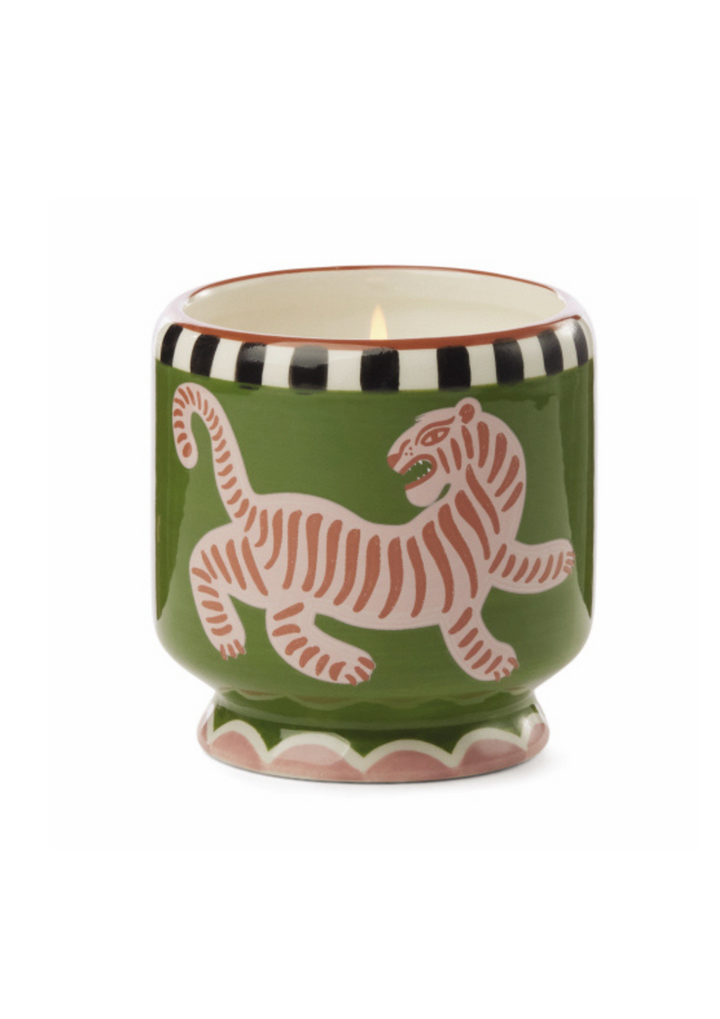 Ceramic Candle - "The Tiger"