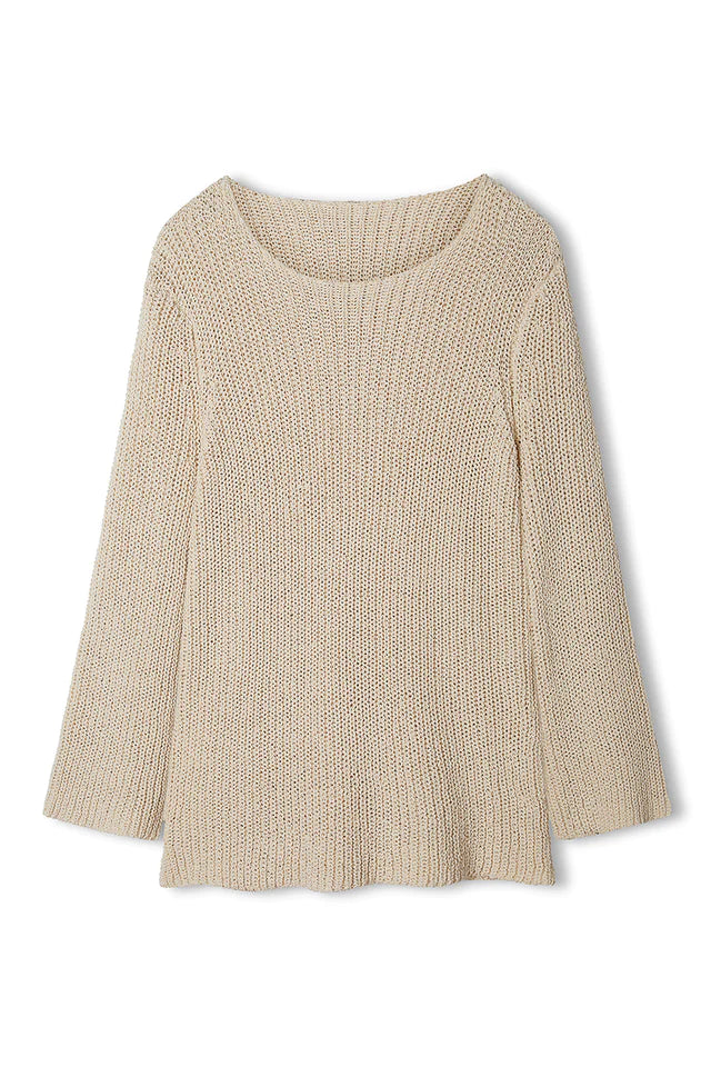 Cotton knitted jumper best sale