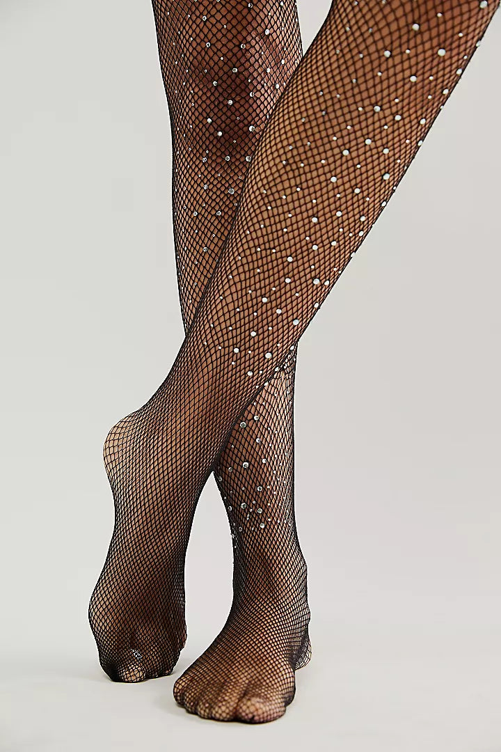 Sequin fishnets best sale