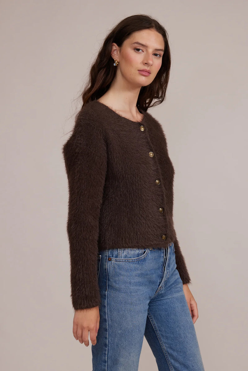 Zephyr Faux Fur Cardigan