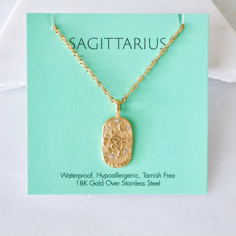 Zodiac Sign Necklaces - Waterproof