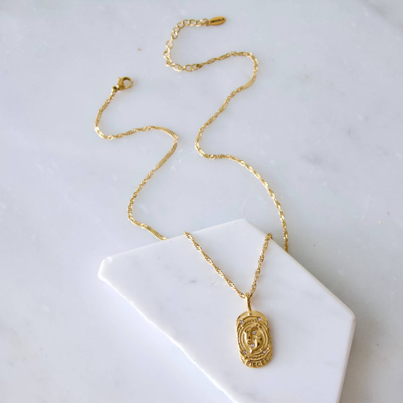 Zodiac Sign Necklaces - Waterproof