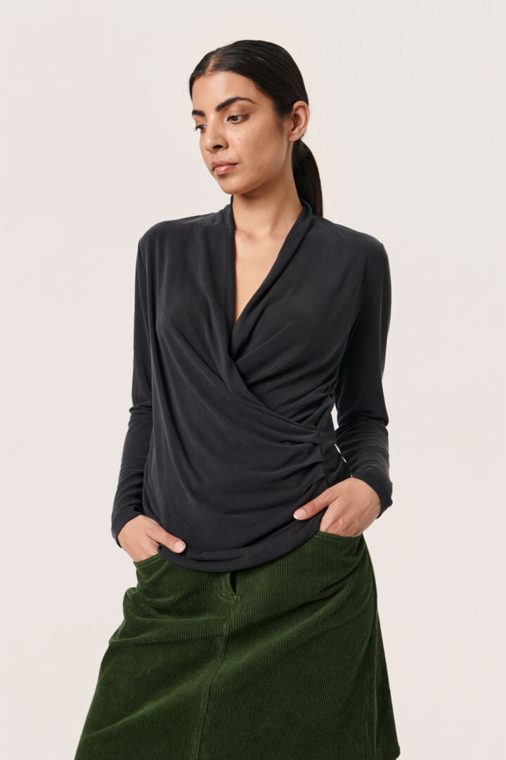 Columbine Wrap Blouse