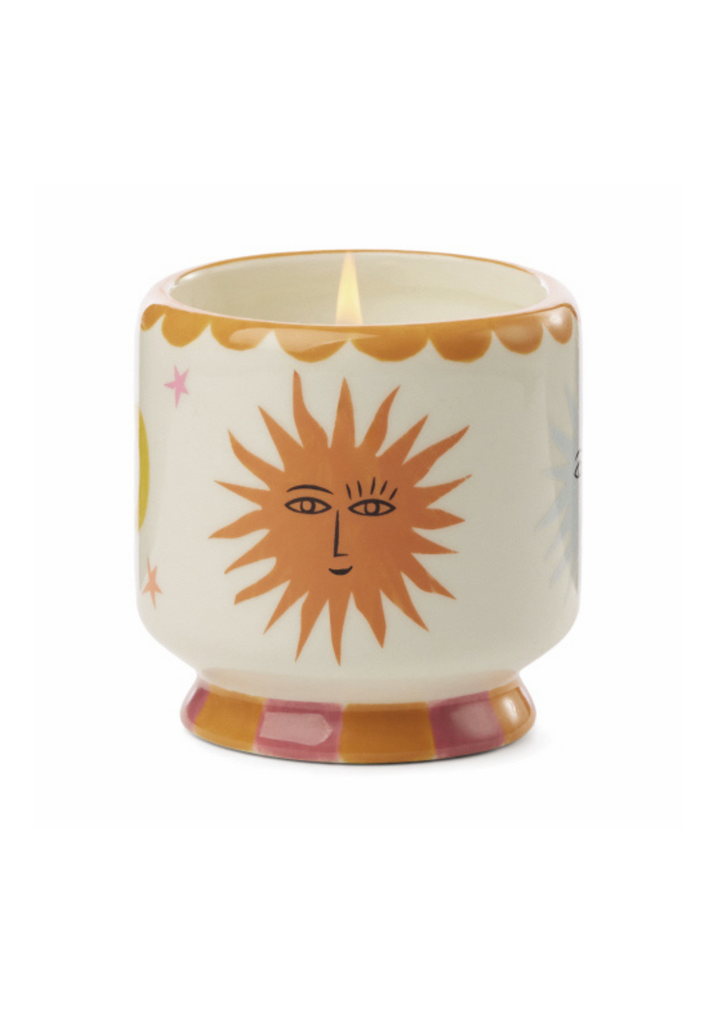 Ceramic Candle - "The Sun"