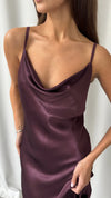 Charli Alena Satin Dress