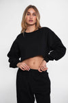 Moma Crop Sweatshirt