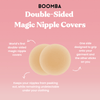 Double-Sided Magic Nipple Covers: Beige / 8cm