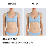 Invisible Lift Inserts: Beige / Medium (fits D to E)