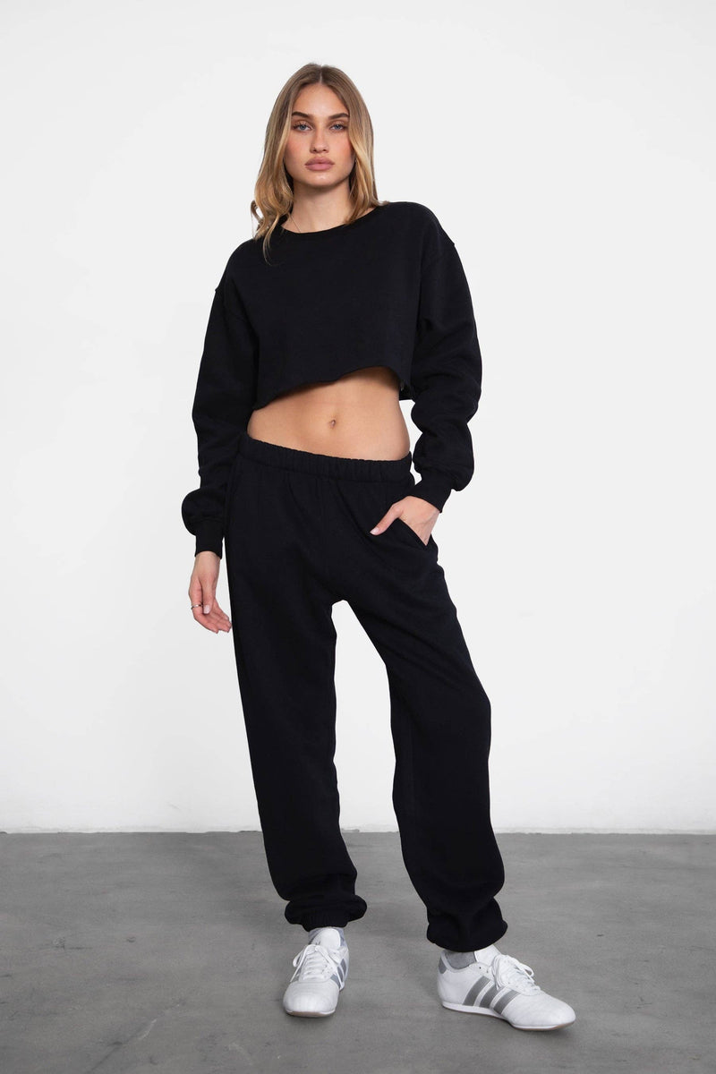 Moma Crop Sweatshirt