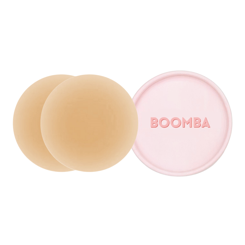 Double-Sided Magic Nipple Covers: Beige / 8cm
