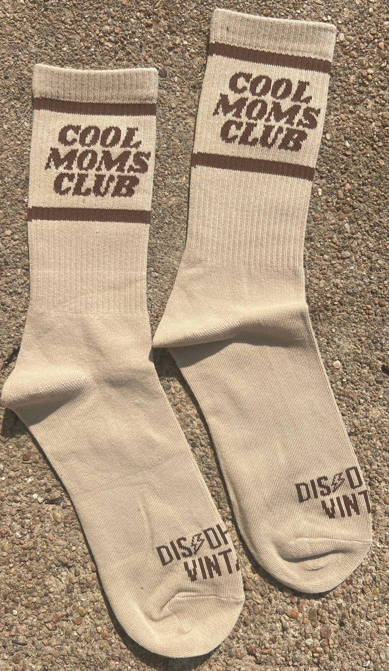 Mom socks: Tan