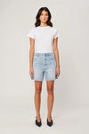 ROLLAS - 90s Relaxed Short Longbeach
shorts, denim, denim short, long shorts, long denim shorts, denim short, long short, long denim short, mid rise, high rise, high waist shorts, high rise shorts, low rise shorts, low waist shorts, pants, denim pants, short pants, raw edge, australian made 