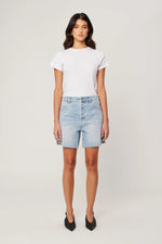 ROLLAS - 90s Relaxed Short Longbeach
shorts, denim, denim short, long shorts, long denim shorts, denim short, long short, long denim short, mid rise, high rise, high waist shorts, high rise shorts, low rise shorts, low waist shorts, pants, denim pants, short pants, raw edge, australian made 