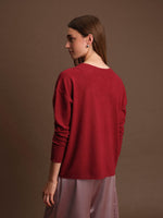 DELUC Betula Sweater Malbec