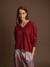 DELUC Betula Sweater Malbec