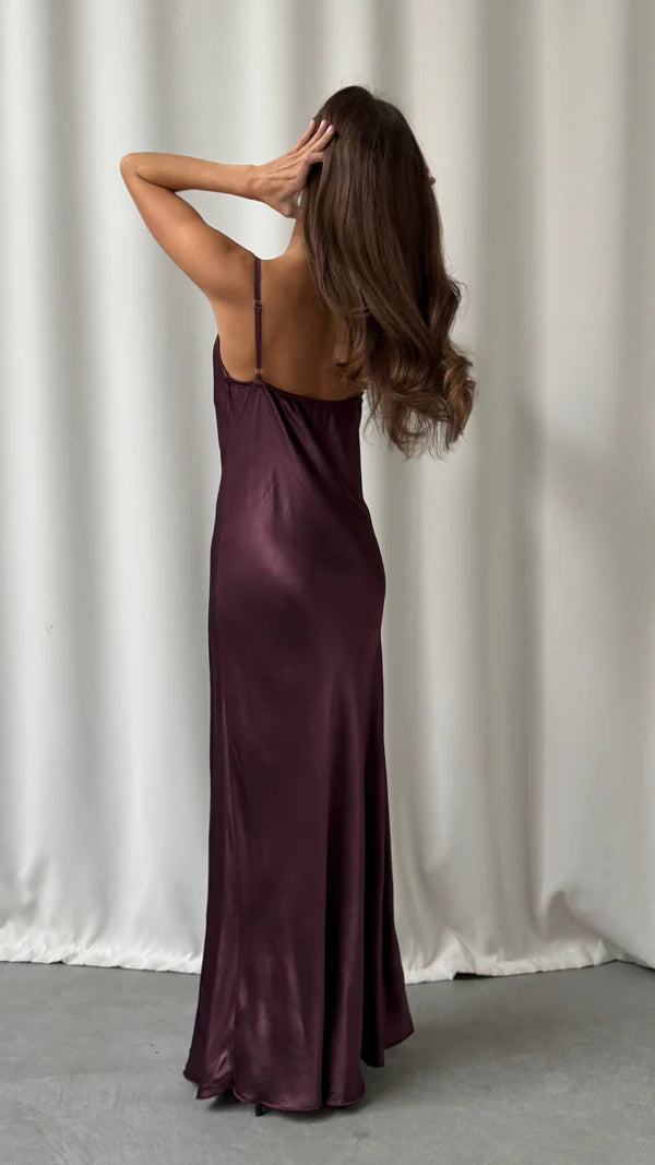 Alena Satin Dress