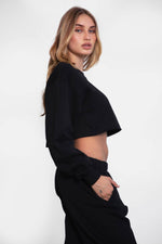 Moma Crop Sweatshirt