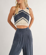 Beverly Crochet Sweater Tank