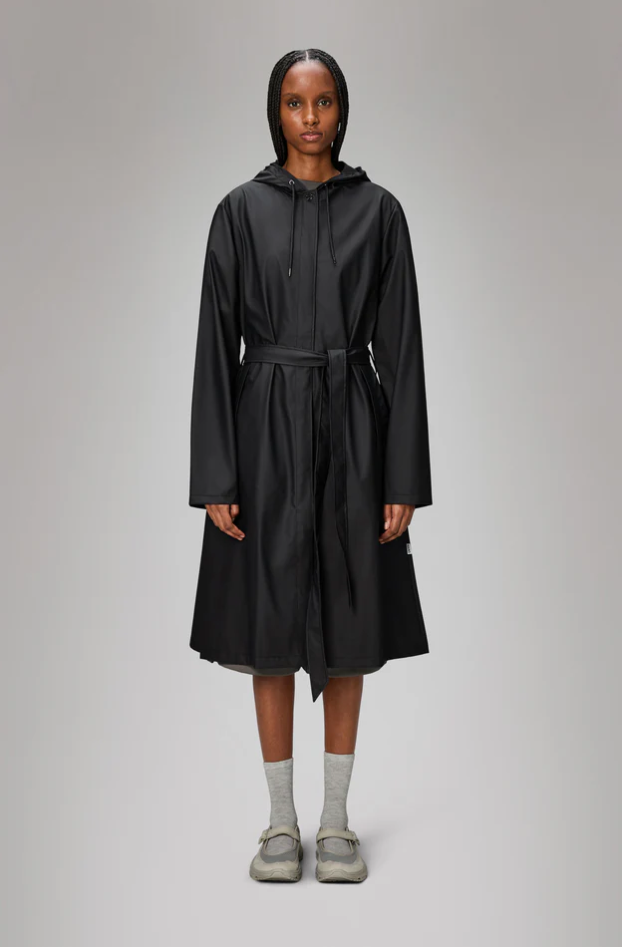 RAINS - A Line Longer Jacket
rains, rain jacket, rain coat, coat, waterproof, waterproof jacket, waterproof coat, long jacket, long rain jacket, long coat, long rain coat, longer jacket, longer rain jacket, longer rain coat, longer coat