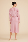 LUCY IN PARIS - Adonia Bias Skirt
skirt, midi skirt, satin skirt, pink skirt, spring skirt, summer skirt, satin, midi, maxi skirt, casual skirt, smart casual, casual, cocktail, cocktail skirt, satin, spring, summer, dressy skirt, formal, formalwear, workwear, coord