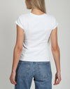 Brunette The Label - Ribbed Fitted T-Shirt