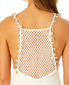 V Neck Shell Strap Dress