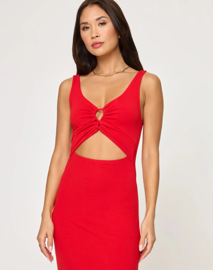 L*SPACE - Camille Dress
vacation dress, vacation, holiday, holiday dress, vacay, vacay dress, dressy, dressy dress, bodycon, midi dress, maxi dress, cutout, 