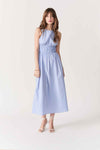 DELUC - Capelas Dress
dress, maxi dress, midi dress, sleeveless dress, sleeveless, summer dress, spring dress, dressy dress, blue dress, stripe, striped dress, stripey dress