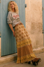 SPELL - Chateau Maxi Skirt