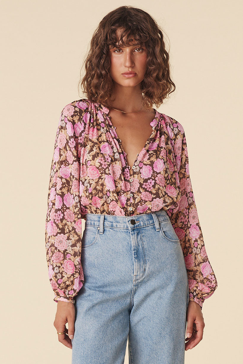SPELL - Enchanted Wood Blouse - Rose