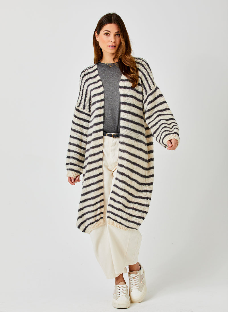 Suzy D Flo Soft Knit Long Cardi