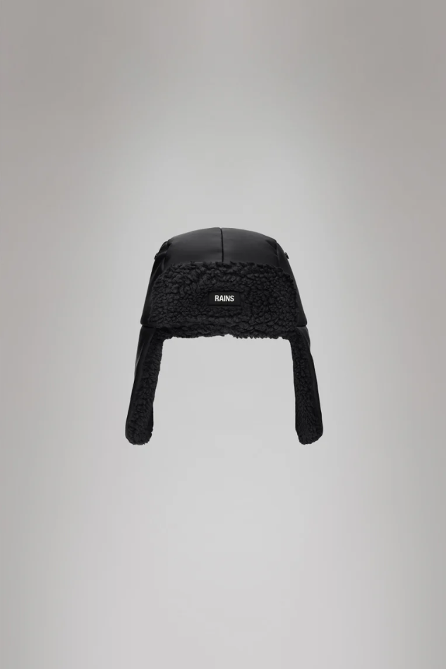 fleece trapper hat, rains, hat, fleece hat, winter hat, waterproof, waterproof hat, rains hat, vancouver, canada, fall, winter, fleecy