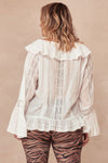 SPELL - Fleur Lace Frill Blouse 
