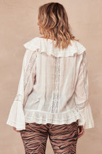 SPELL - Fleur Lace Frill Blouse 