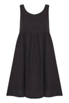 ICHI - Foxa Dress
black dress, maxi dress, dress, summer dress, midi dress, lightweight dress, lightweight maxi dress, lightweight midi dress, black midi dress, black maxi dress, linen dress, black linen dress, black dress, 

image shows a long black maxi linen dress with thick straps and a high-ish waist. 