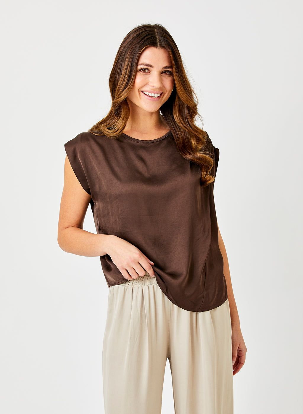 SUZY D Gabon Sleeveless Top