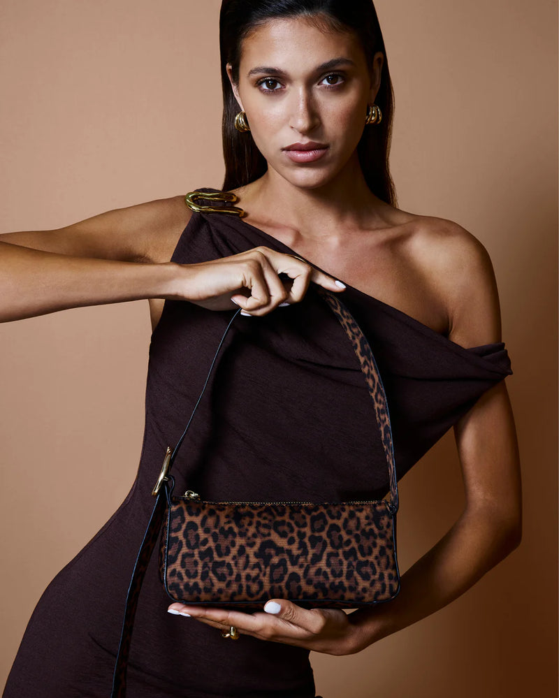 Hailey Leopard Bag