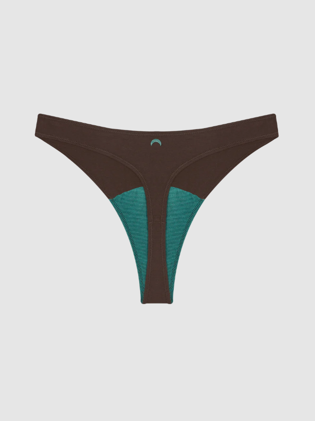 HUHA - High Rise Thong
huha, healthy undies, underwear, no toxins, all natural, natural, natural fabric, zinc fabric, zinc undies, bras, mineral undies, healthy undies, thong, high rise thong, hihg rise, low profile thong, boxers, long boxer, boxer, briefs,