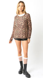 Leopard T Knit
