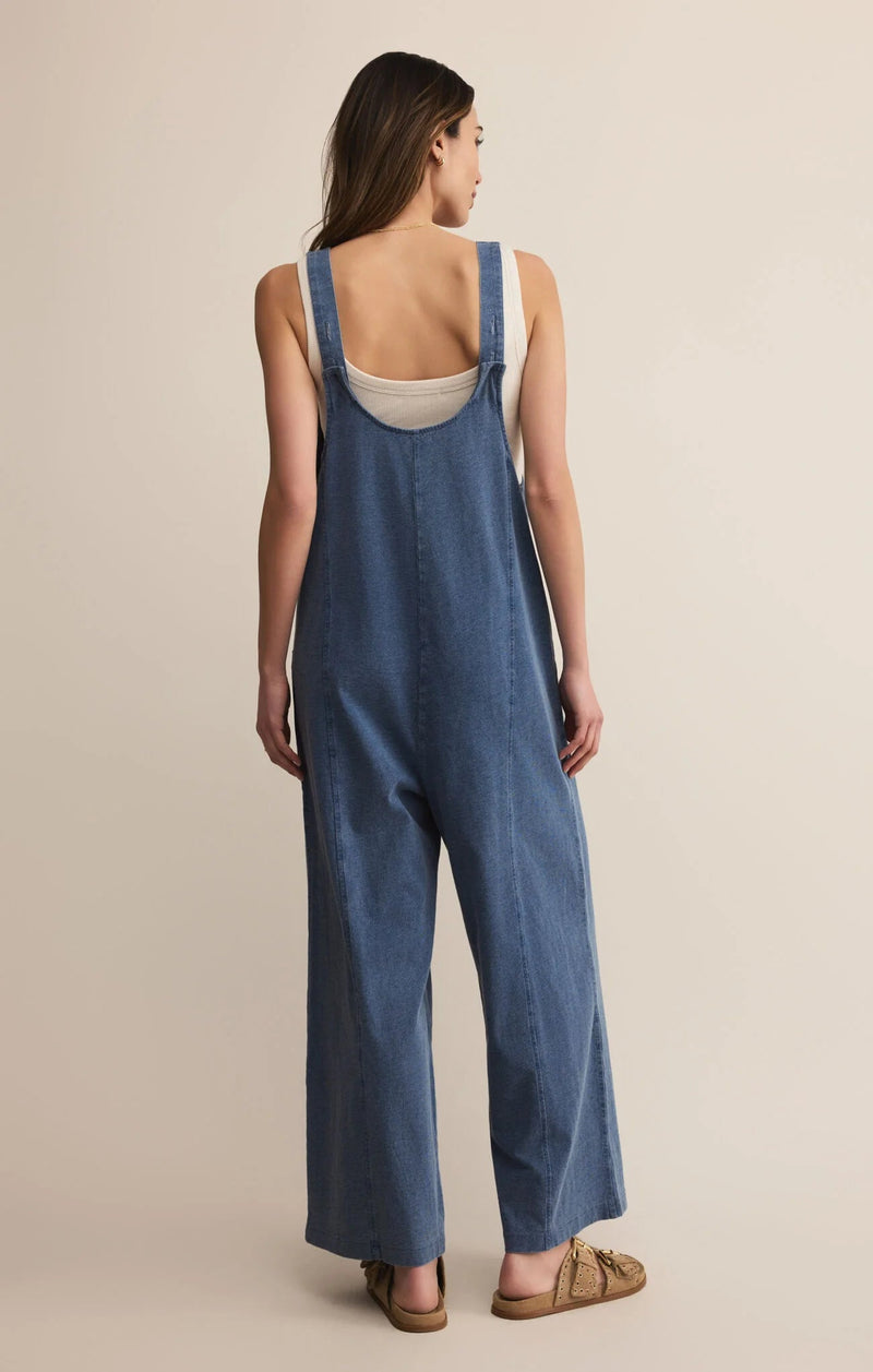 Brasilia Jersey Denim Jumpsuit