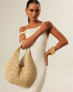BILLINI - Jasmine Shoulder Bag
shoulder bag, handbag, bag, womens bag, womens handbag, womens shoulder bag, raffia, raffia bag, natural, natural bag, beach bag, beachy bag, beach vibe, beachy, small bag,