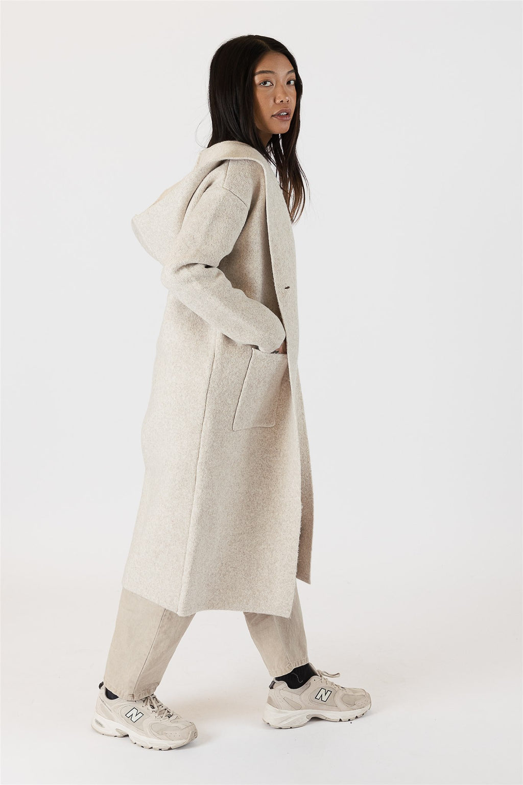 Lyla & Luxe - Jimmi Long Hooded Coat