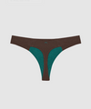 HUHA - High Rise Thong
huha, healthy undies, underwear, no toxins, all natural, natural, natural fabric, zinc fabric, zinc undies, bras, mineral undies, healthy undies, thong, high rise thong, hihg rise, low profile thong, boxers, long boxer, boxer, briefs,