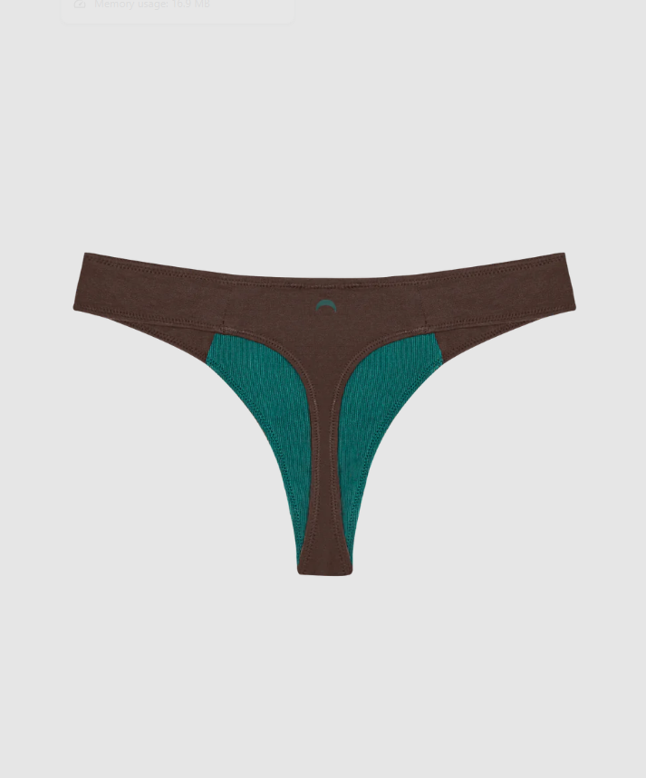 HUHA - High Rise Thong
huha, healthy undies, underwear, no toxins, all natural, natural, natural fabric, zinc fabric, zinc undies, bras, mineral undies, healthy undies, thong, high rise thong, hihg rise, low profile thong, boxers, long boxer, boxer, briefs,