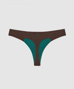 HUHA - High Rise Thong
huha, healthy undies, underwear, no toxins, all natural, natural, natural fabric, zinc fabric, zinc undies, bras, mineral undies, healthy undies, thong, high rise thong, hihg rise, low profile thong, boxers, long boxer, boxer, briefs,