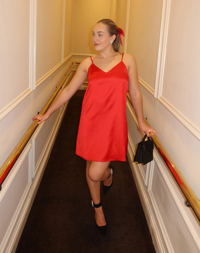 Naomi Satin Slip Dress