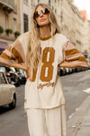 Homecoming Oversized Biker Tee
