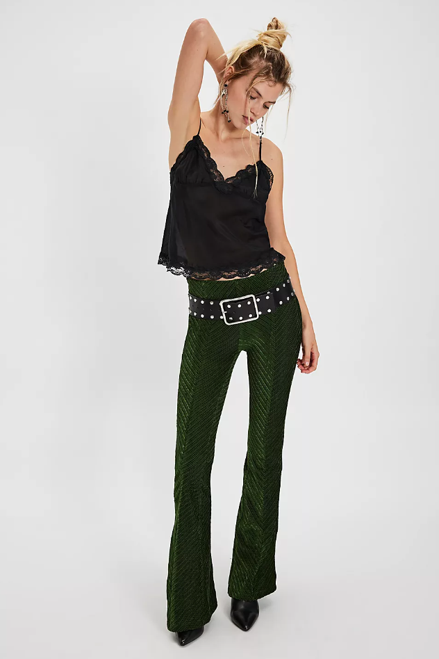 Penny Pull On Velvet Pants