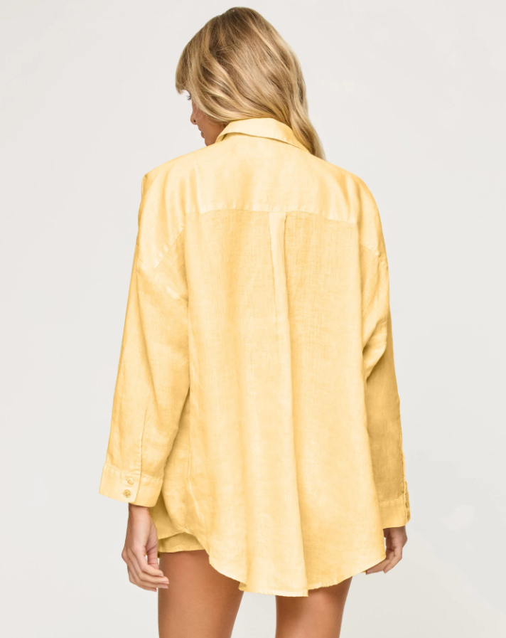 L*SPACE - Rio Tunic
shirt, oversized shirt, overshirt, oversize, oversized, cover up, summer, summer shirt, spring, spring shirt, beach, beach cover, beach cpver up, vacation, vacation shirt, vacation cover up, linen, linen shirt, button up, button up shirt, linen button up