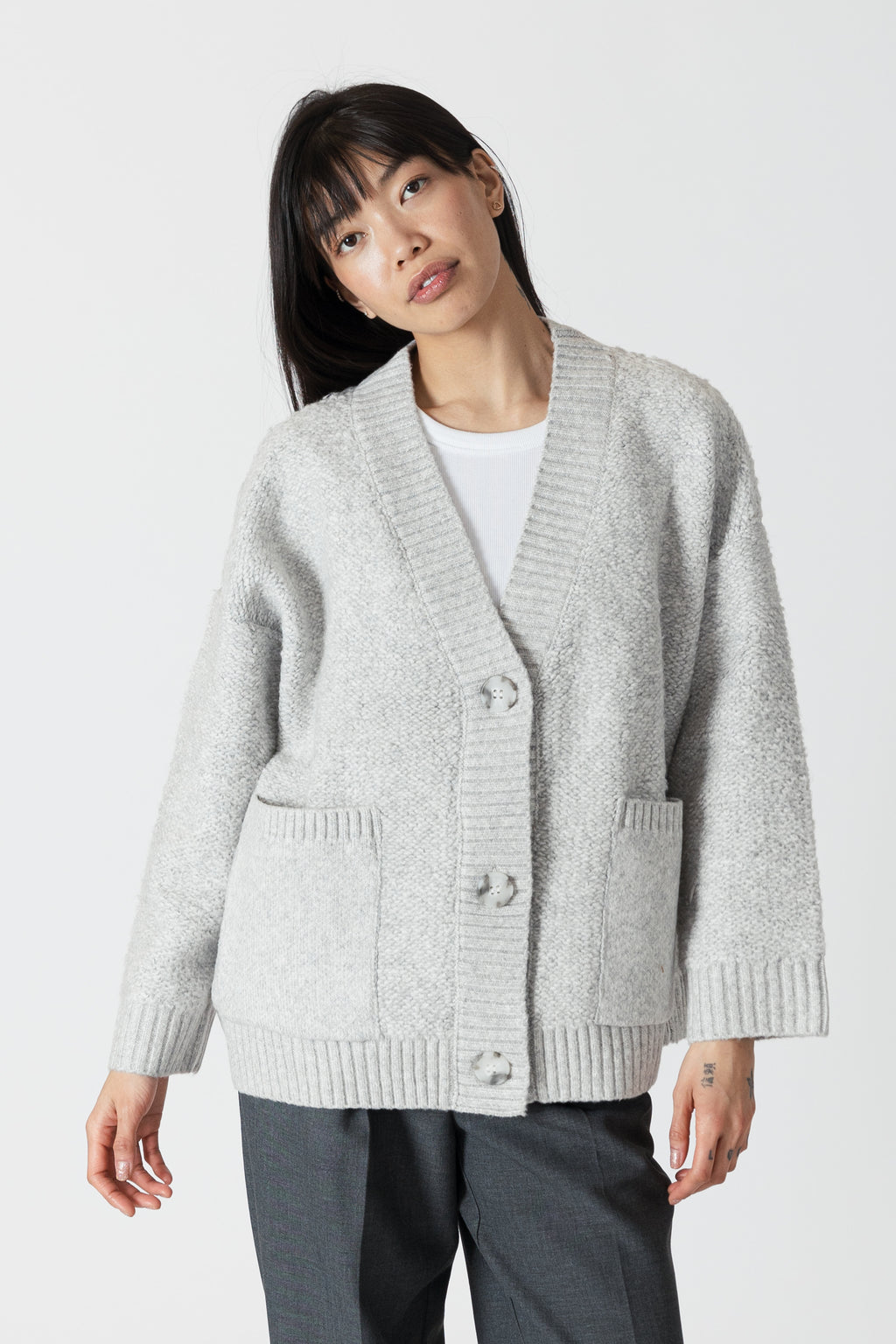 Boucle Oversized Jacket